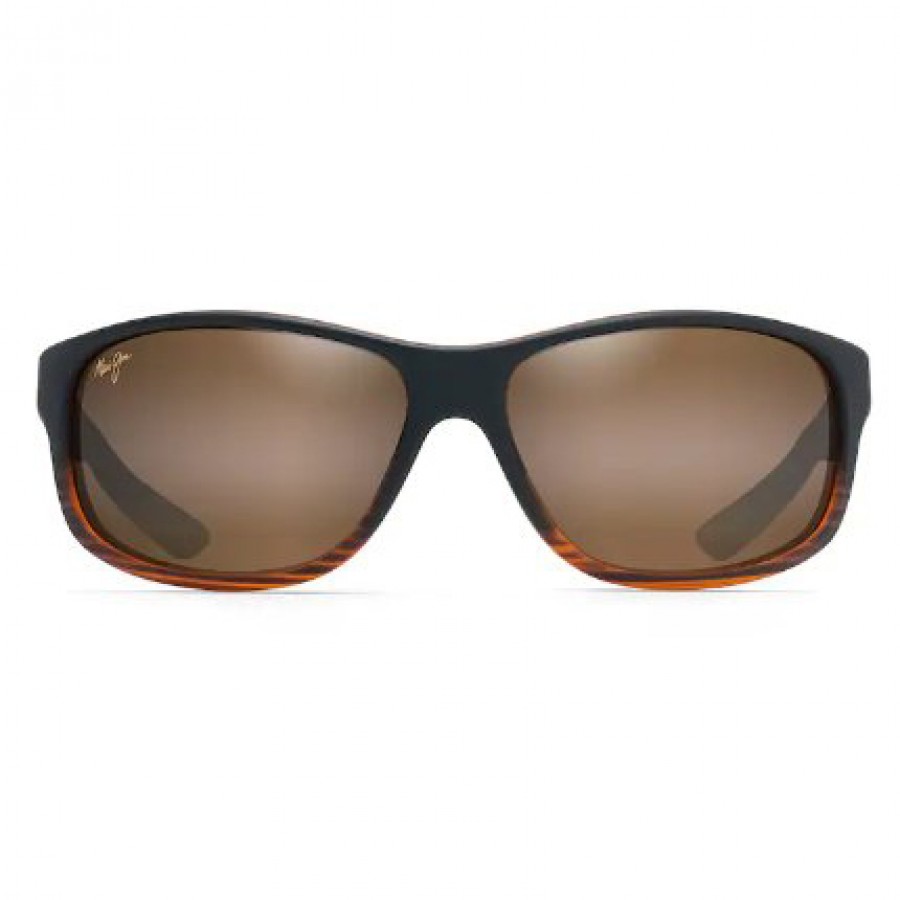 Sunglasses - Maui Jim KAIWI CHANNEL Dark Brown Stripe/Bronze Γυαλιά Ηλίου
